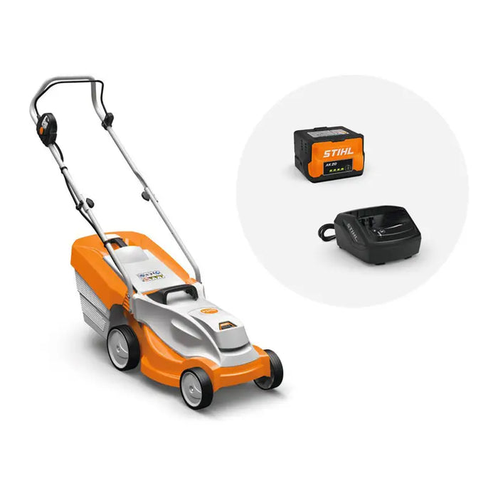 BATTERY MOWER STIHL RMA 235.1 36 V MOWING WIDTH 33.00 cm NUMBER OF BATTERIES 1 4.00 Ah - Електрически
