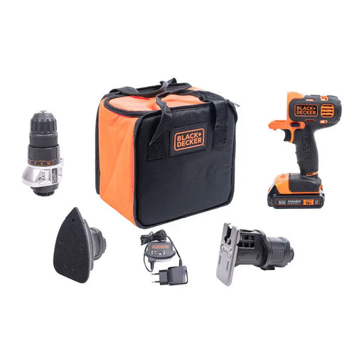 BATTERY MULTIFUNCTION TOOL BLACK&DECKER MT218S1A-QW 18 V 21.00 nm NUMBER OF BATTERIES 1 1.50 Ah - Акумулаторни