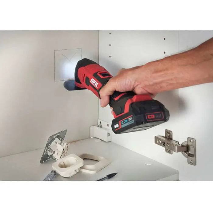 BATTERY MULTIFUNCTIONAL TOOL 18 V SKIL MF1E3620CA 18 V NUMBER OF BATTERIES 1 2.50 Ah - Осцилиращи мулти