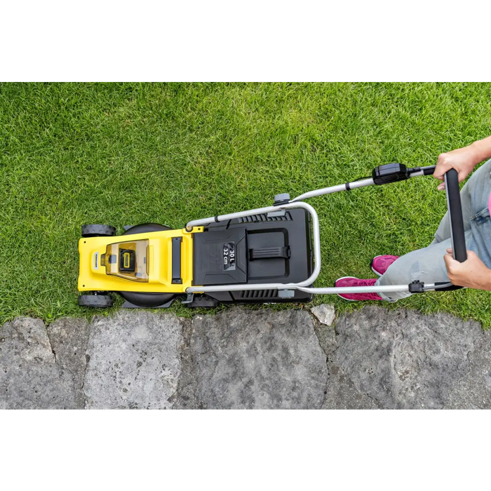 Battery-powered lawnmower KARCHER LMO 2-18 (1.445-400.0) Black Yellow - MowersNAK-KOS<<<Cordless toolsNAK<<<ActionPL