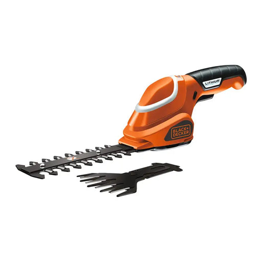 BATTERY SHEAR BLACK&DECKER GSL700-QW 7 V 1.20 Ah WORKING WIDTH WITH SHRUB BLADE 150 mm WORKING WIDTH WITH GRASS BLADE