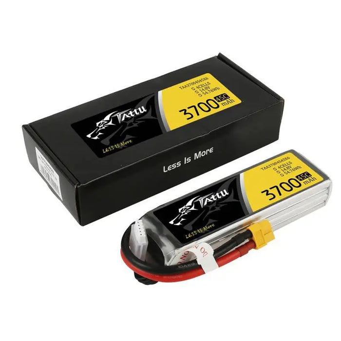 Battery Tattu 3700mAh 14,8V 45C 4S1P - Lithium and NiMH<<<Batteries<<<RC models<<<InnproXML