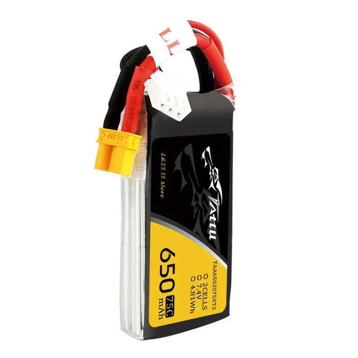 Battery Tattu 650mAh 7.4V 75C 2S1P - Lithium and NiMH<<<Batteries<<<RC models<<<InnproXML
