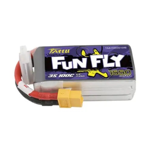 Battery Tattu Funfly 1550mAh 11,1V 100C 3S1P - Lithium and NiMH<<<Batteries<<<RC models<<<InnproXML