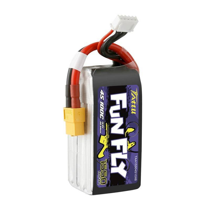 Battery Tattu Funfly 1550mAh 14,8V 100C 4S1P - Lithium and NiMH<<<Batteries<<<RC models<<<InnproXML