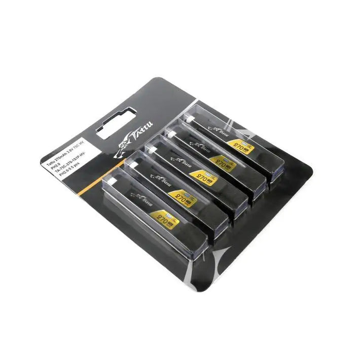 Battery Tattu LiPo 270mAh 3.8V 75C 1S1P JST-PHR 2.0 (5pcs) - Lithium and NiMH<<<Batteries<<<RC models<<<InnproXML