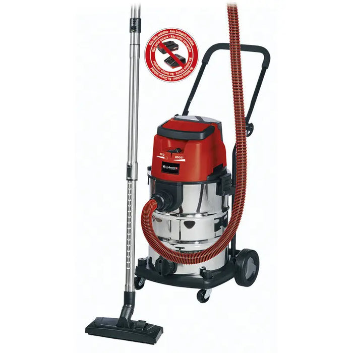 BATTERY VACUUM CLEANER EINHELL TE-VC 36/30 Li-Solo PXC - Прахосмукачки за сухо и мокро<<<Инструменти и