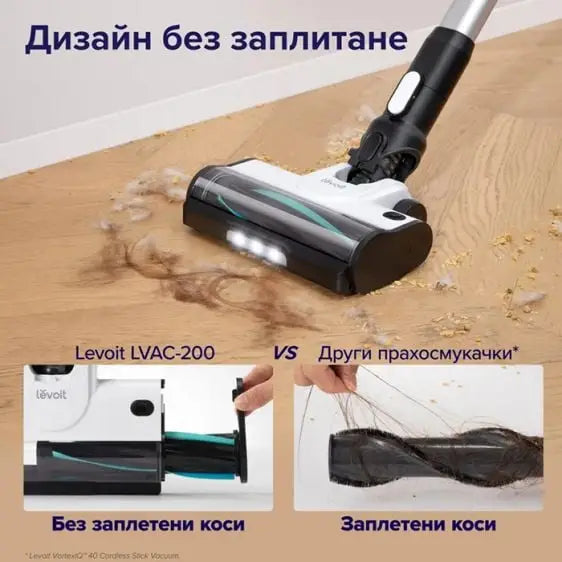 Battery vacuum cleaner Levoit LVAC-200 white - Вертикални прахосмукачки<<<Прахосмукачки<<<Малки електроуреди<<<TechnoMix