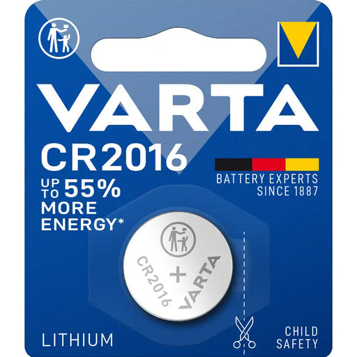 BATTERY VARTA LITHIUM CR2016 - Батерии<<<Батерии и фенери<<<Осветление<<<Praktiker&&&Батерии<<<Аксесоари за