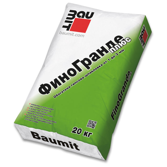 BAUMIT FINOGRANDE GYPSUM PUTTY