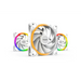 be quiet! Light Wings White | 120mm PWM high-speed Triple-Pack Computer case Fan 12 cm 3 pc(s) - Cooling