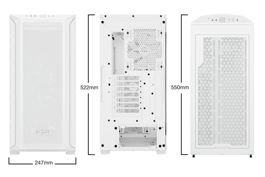 be quiet! Shadow Base 800 FX White Midi Tower