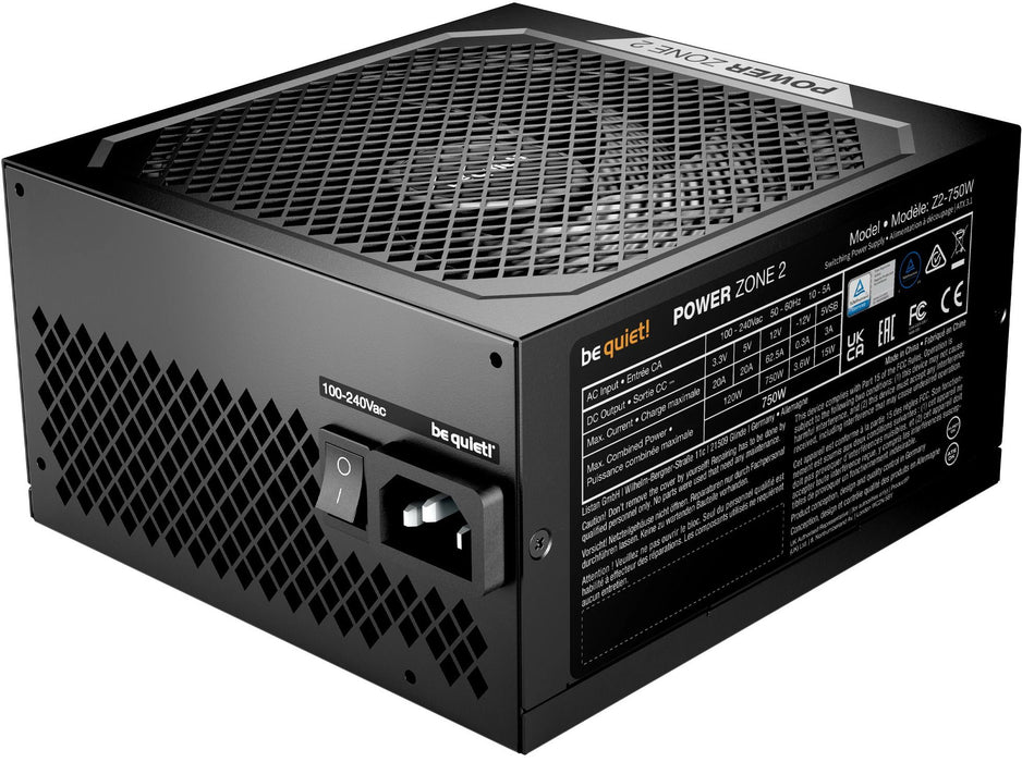 Power supply Be Quiet! BP006EU ATX 750 W RoHS CE 80 PLUS Platinum WEEE BSMI CB