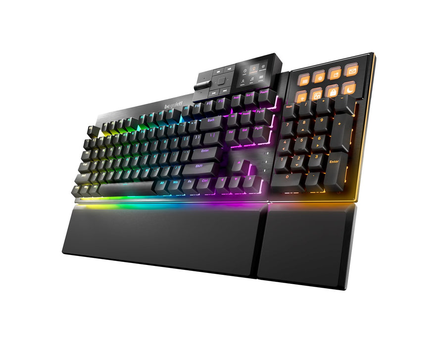 be quiet! Dark Mount Silent Linear US ANSI keyboard Gaming USB QWERTY US English Black