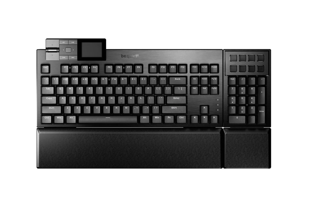 be quiet! Dark Mount Silent Tactile US ANSI keyboard Gaming USB QWERTY US English Black