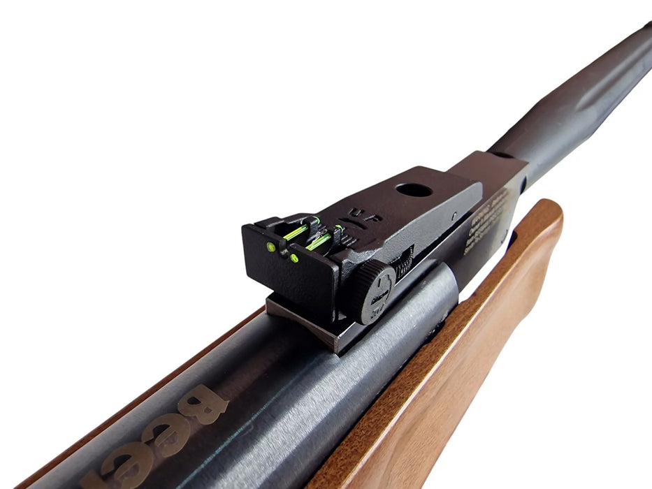 BEEMAN 10620 4.5mm air rifle 1-shot with 6x40 scope wood up to17J