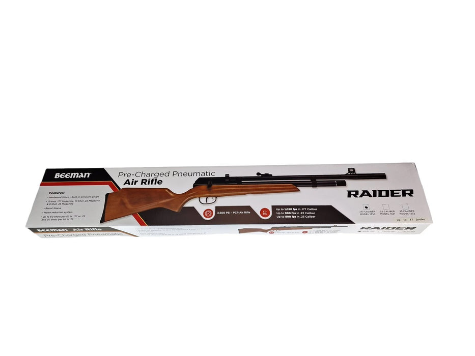 BEEMAN RAIDER 1330 PCP 4.5 mm air rifle 12-shot wood up to 17J