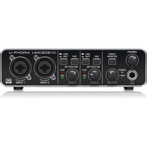 Behringer UMC202HD recording audio interface - InterfacesIKL-INT<<<TastaturenIKL<<<ActionPL