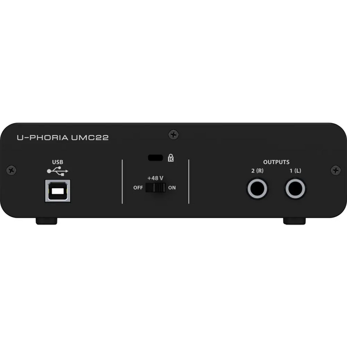 Behringer UMC22 supplementary music equipment Concert/Studio Pre-amp - InterfacesIKL-INT<<<TastaturenIKL<<<ActionPL