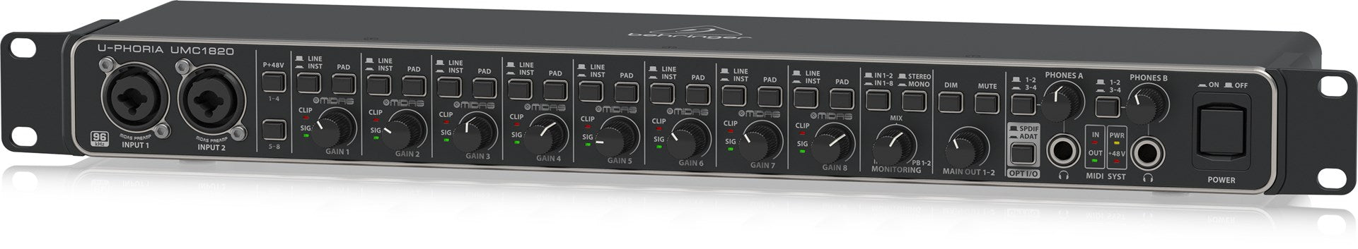 Behringer UMC1820 - USB audio interface