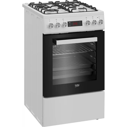 Beko FSE52323DWD cooker Freestanding cooker Electric Gas White - Free-standing kitchensAGD-KWS<<<Home Appliance