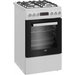 Beko FSE52323DWD cooker Freestanding cooker Electric Gas White - Free-standing kitchensAGD-KWS<<<Home Appliance