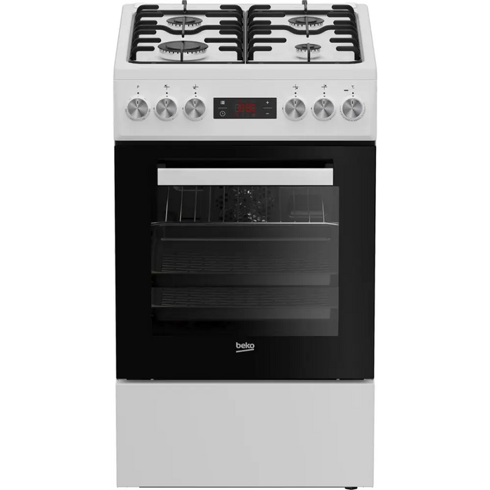 Beko FSE52323DWD cooker Freestanding cooker Electric Gas White - Free-standing kitchensAGD-KWS<<<Home Appliance