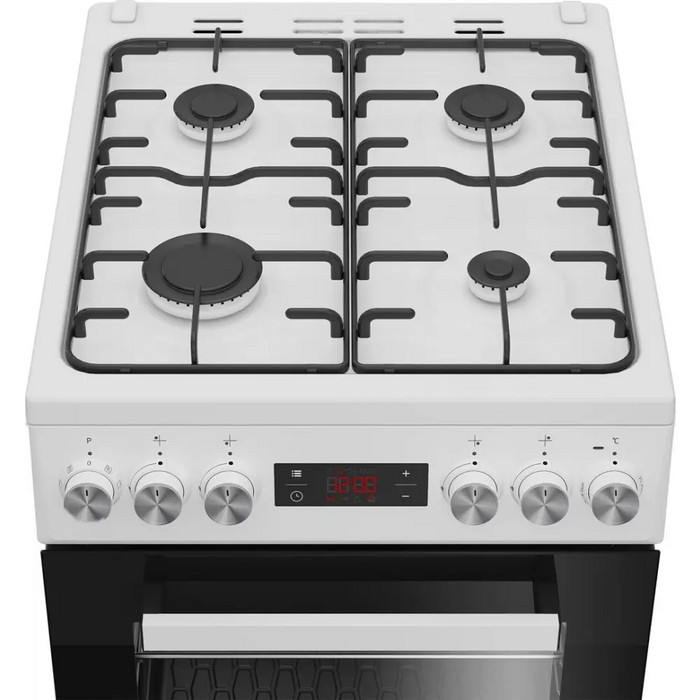 Beko FSE52323DWD cooker Freestanding cooker Electric Gas White - Free-standing kitchensAGD-KWS<<<Home Appliance