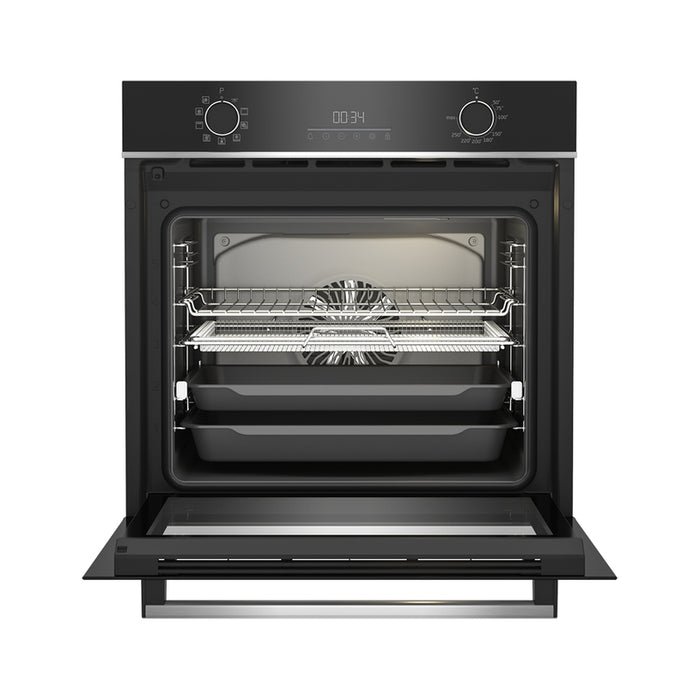 Built-in oven BEKO BBIMA 13300 XS 72 L, A+, CATALYTIC PANELS, TELESCOPIC SYSTEM, SOFT CLOSE