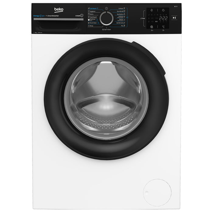 Washing machine BEKO BM3WFSU 37013 WPBB 7.0 kg, 1000 rpm, INVERTER MOTOR