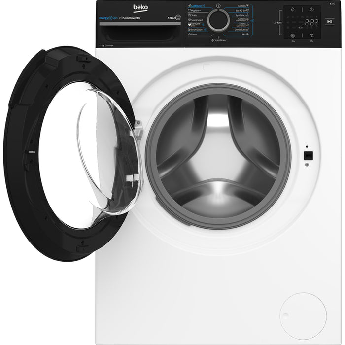 Washing machine BEKO BM3WFSU 37013 WPBB 7.0 kg, 1000 rpm, INVERTER MOTOR