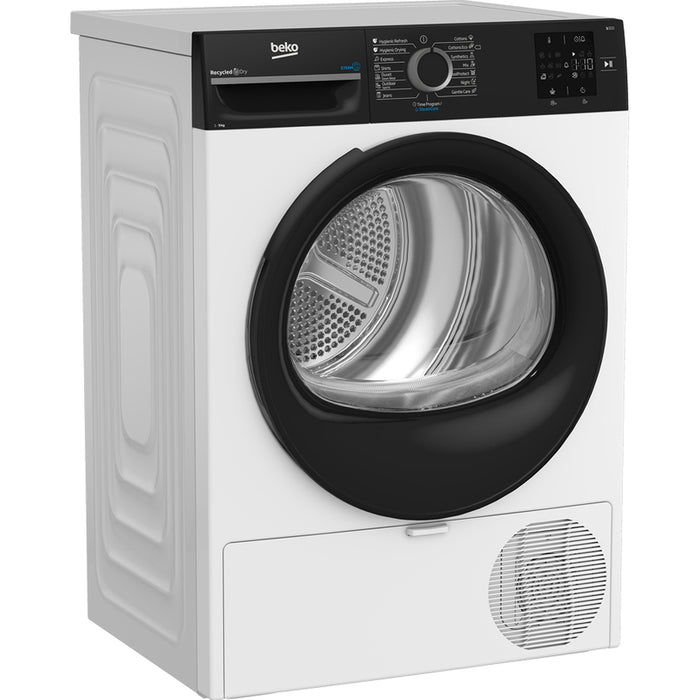 Dryer BEKO BM3T 3924 WBB CONDENSING WITH THERMAL PUMP, 9.0 kg
