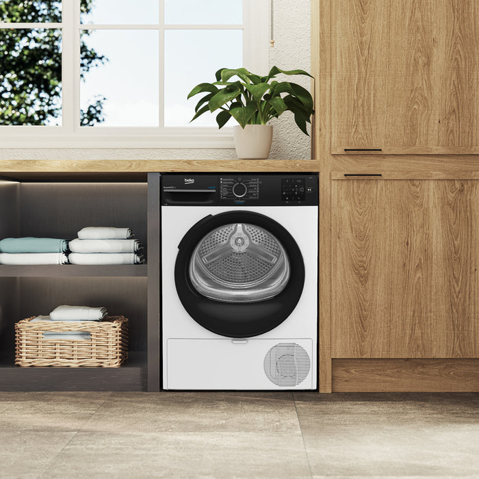 Dryer BEKO BM3T 3924 WBB CONDENSING WITH THERMAL PUMP, 9.0 kg