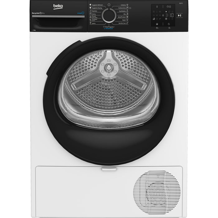 Dryer BEKO BM3T 3924 WBB CONDENSING WITH THERMAL PUMP, 9.0 kg