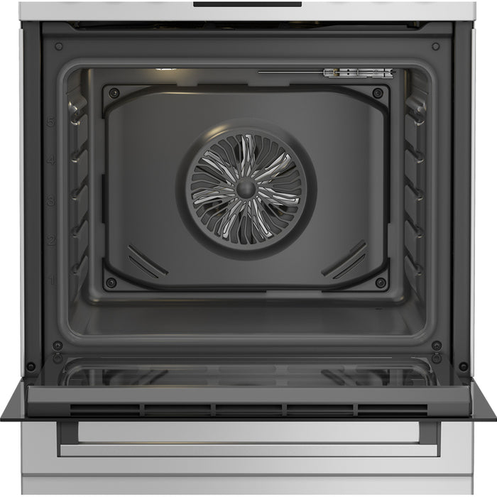Combined stove BEKO FBE 64320 SDN/GAS A, 2 GAS AND 2 ELECTRIC, IGNITION BUTTON, ELECTRONIC TIMER