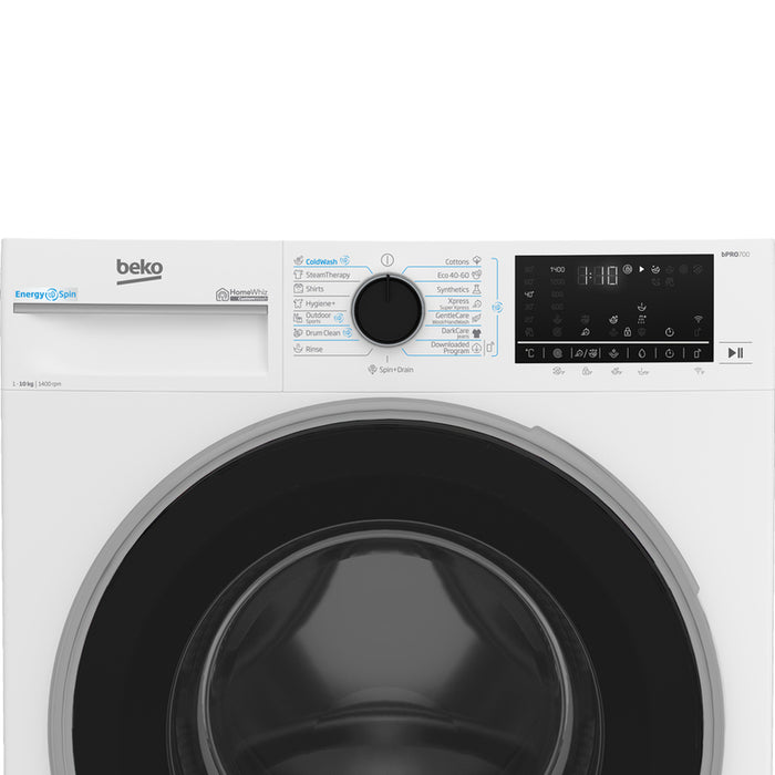 Washing machine BEKO B7WFU 610418 WB 10.0 kg, 1400 rpm, INVERTER MOTOR