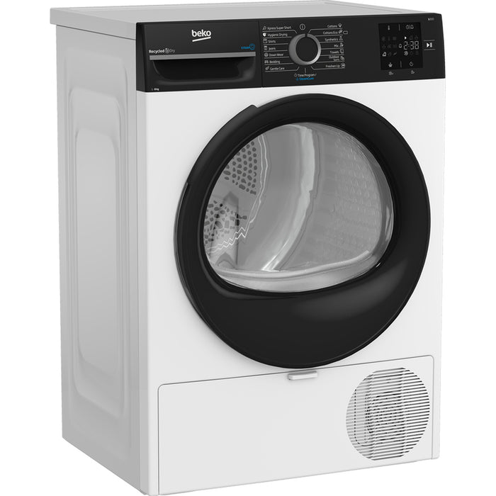 Tumble dryer BEKO BM3T 38239 WBB CONDENSING WITH HEAT PUMP, 8.0 kg