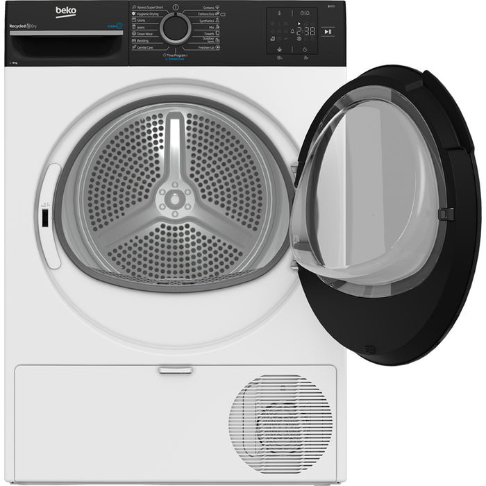 Tumble dryer BEKO BM3T 38239 WBB CONDENSING WITH HEAT PUMP, 8.0 kg