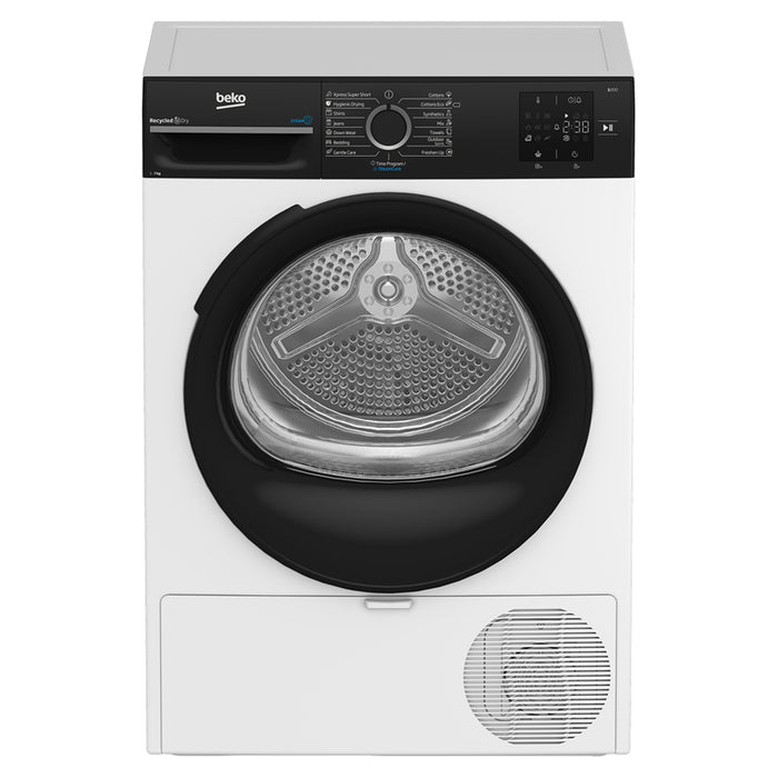 Dryer BEKO BM3T 37239 WBB CONDENSING WITH HEAT PUMP, 7.0 kg