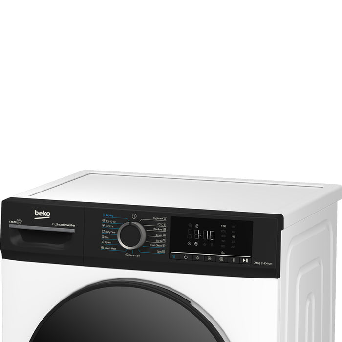 Washer Dryer BEKO BMM5DFO 5741 WPB 1400 rpm, INVERTER MOTOR