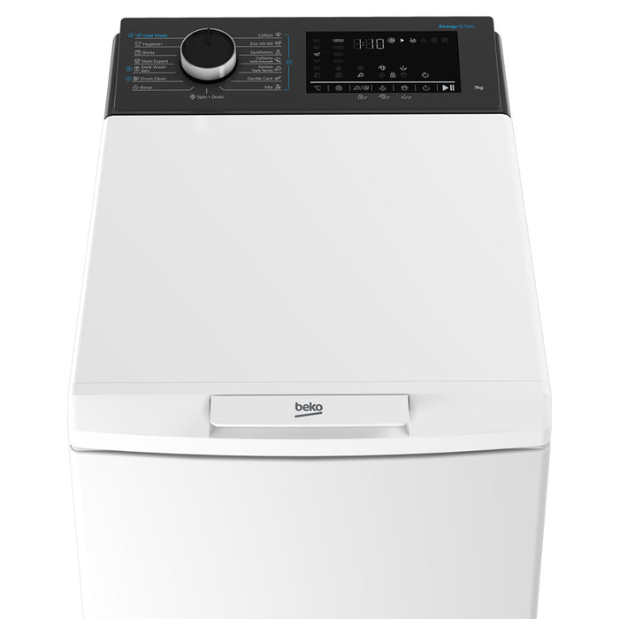 Top-loading washing machine BEKO TB 721 DAESEE 7.0 kg, 1200 rpm, INVERTER MOTOR