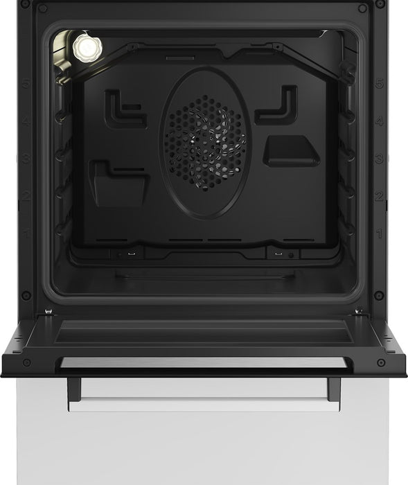 Beko FSE52323DWD cooker Freestanding cooker Electric Gas White