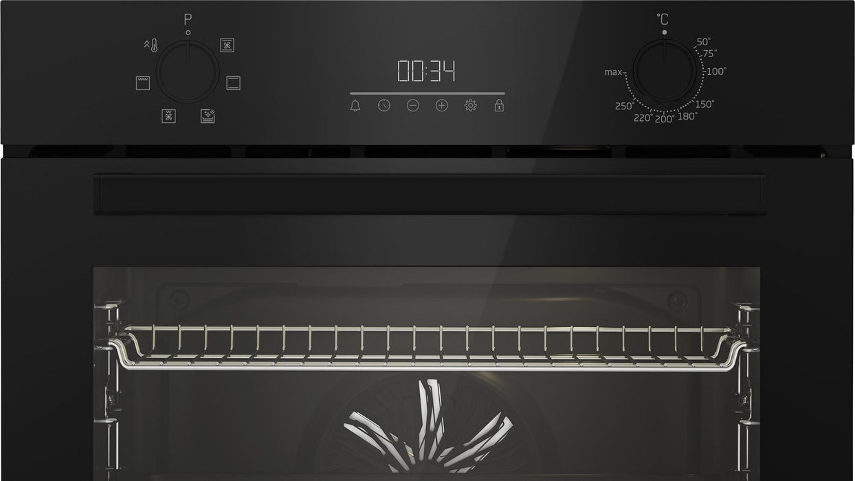 Thermo electric oven Beko BBIE123001BD Black