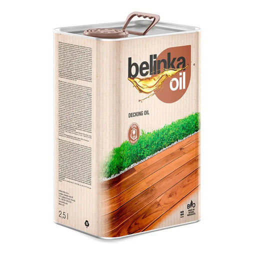 BELINKA DECKING BIO OIL FOR THE PROTECTION OF DECKING AND OUTDOOR GARDEN FURNITURE - Масла<<<Лакове и импрегнанти за