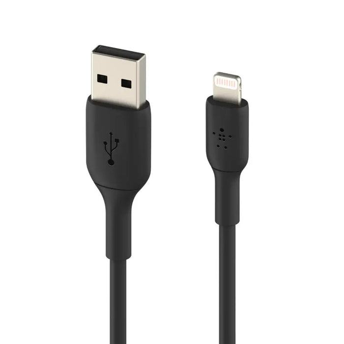 BELKIN PVC USB CABLE USB-A - LIGHTNING 1M BLK - USB cablesKBA-USB<<<Cables and adaptersKBA<<<ActionPL