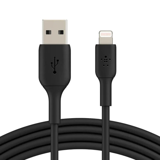 BELKIN PVC USB CABLE USB-A - LIGHTNING 1M BLK - USB cablesKBA-USB<<<Cables and adaptersKBA<<<ActionPL