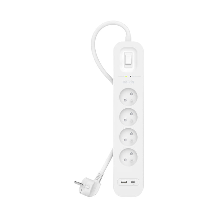 BELKIN 4 JACKS USB-C 2M SRB001CA2M