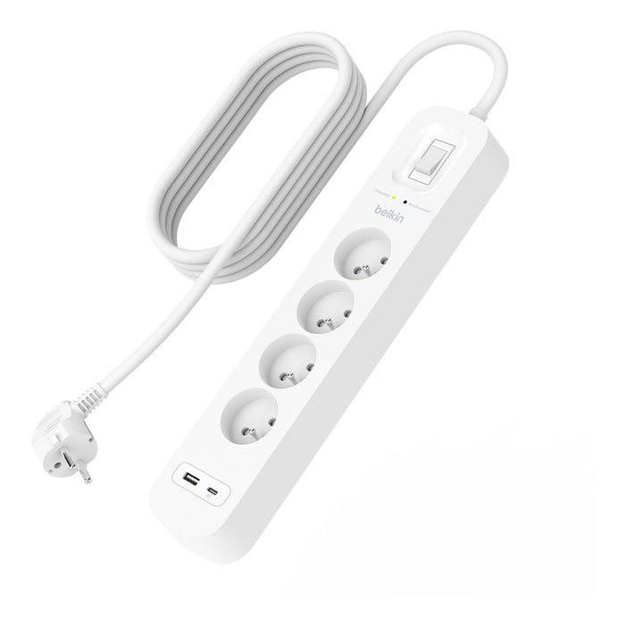 BELKIN 4 JACKS USB-C 2M SRB001CA2M