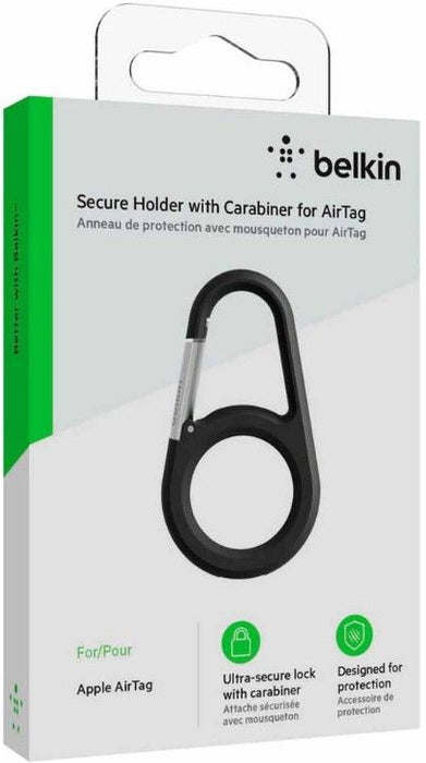 Belkin Carabiner - for AirTag, black