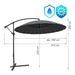 BELL UMBRELLA F290X280CM HD HD-9413 - Чадъри<<<Чадъри сенници и шатри<<<Градина<<<Praktiker
